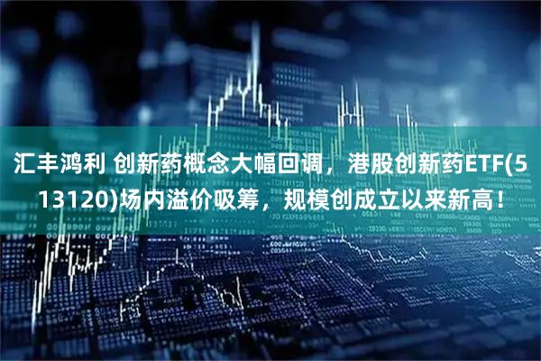 汇丰鸿利 创新药概念大幅回调，港股创新药ETF(513120)场内溢价吸筹，规模创成立以来新高！